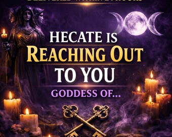 Hecate Is Reaching Out To You | Goddess of Witchcraft Message | Crossroads Guidance | Deity Confirmation Reading