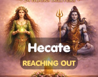 Hekate Channeled Message 1000+ Words Crossroads & Transformation Guidance | Personalized Goddess Reading Delivered Within 24 Hours