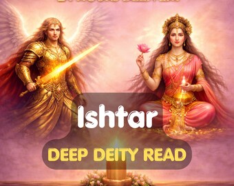 Mensaje canalizado de Ishtar | Guía llena de amor y poder | Lectura detallada de la deidad entregada en 24 horas