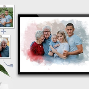 Add person from different photos, Loss of Father Gift for Daughter, Add Deceased Loved One to Photo, Add Passed Person to Picture