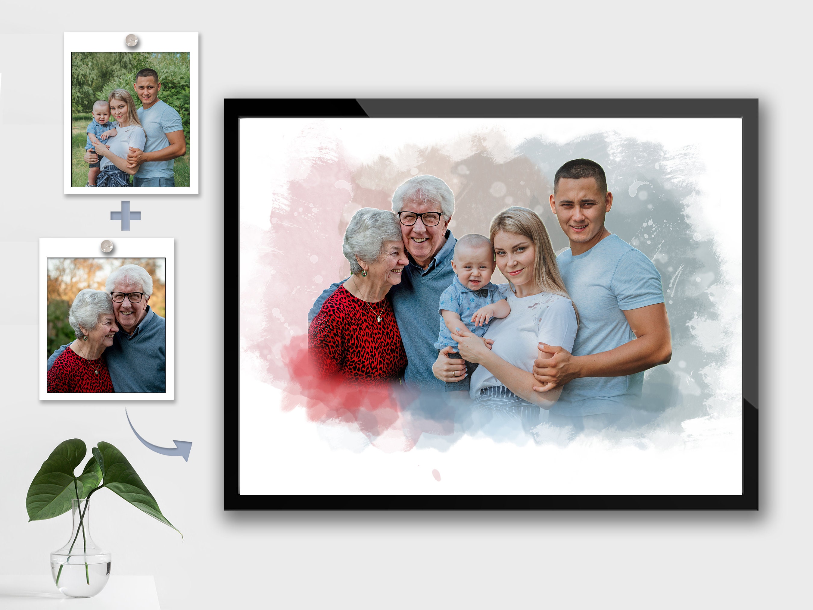 Add Person From Different Photos Loss Of Father Gift For Etsy add-person-from-different-photos-loss-of-father-gift-for-etsy