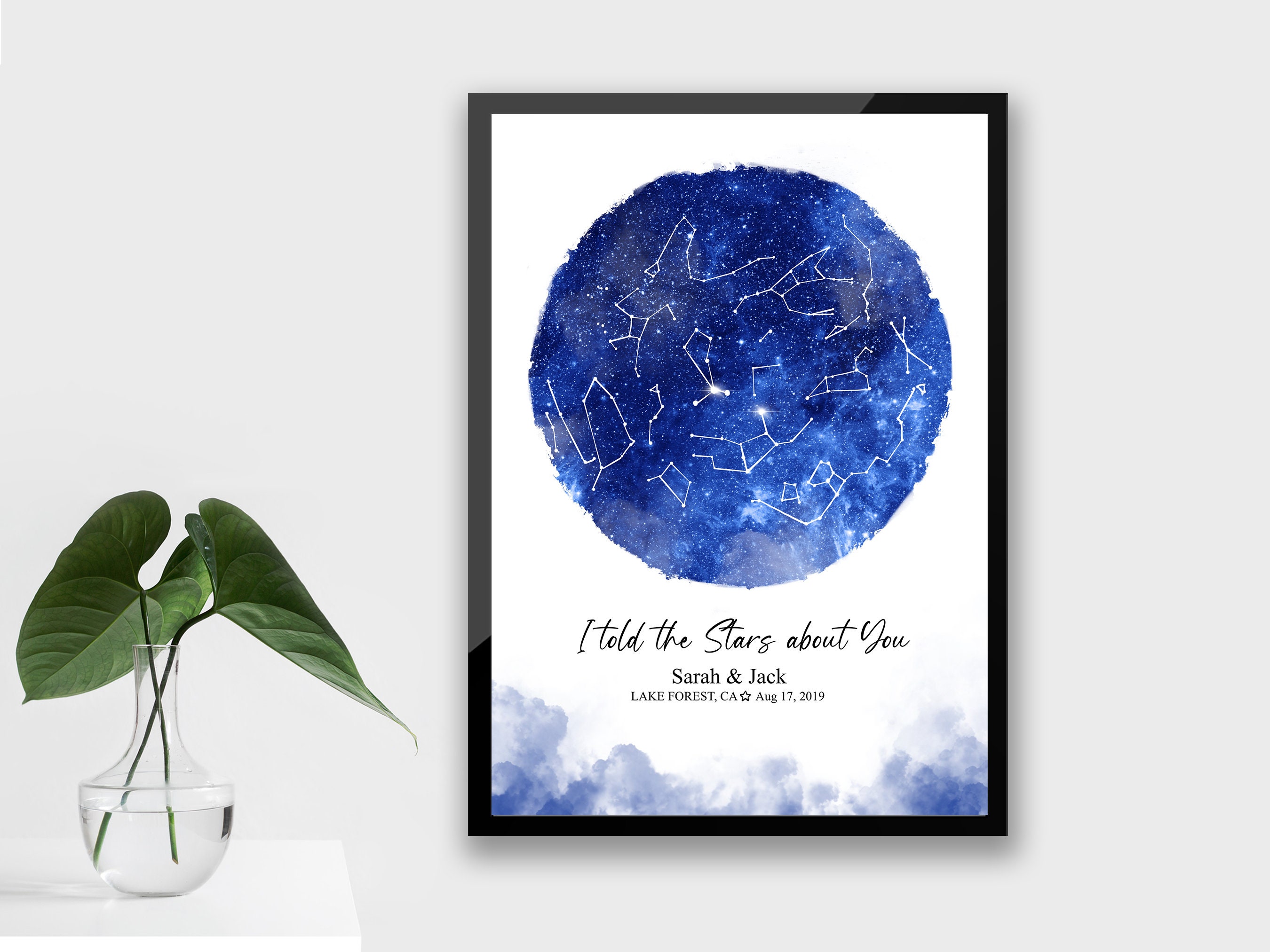 Star Map Night Sky Printable Star - Il Fullxfull.4140847835 Mc14 