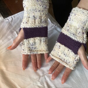 Hand Knitted Fingerless Gloves