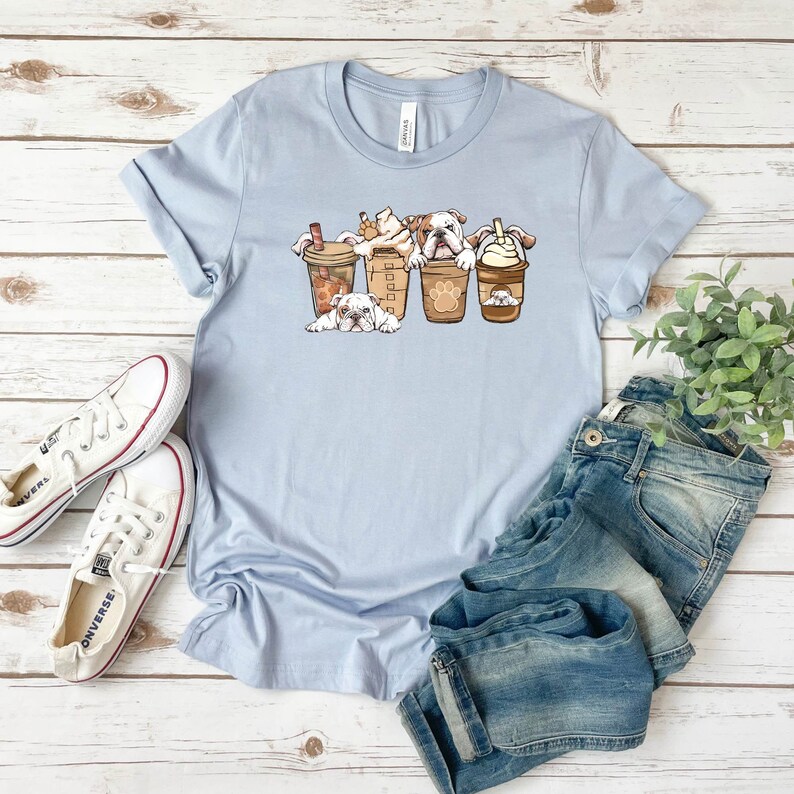 English Bulldog Lover Coffee T-Shirt