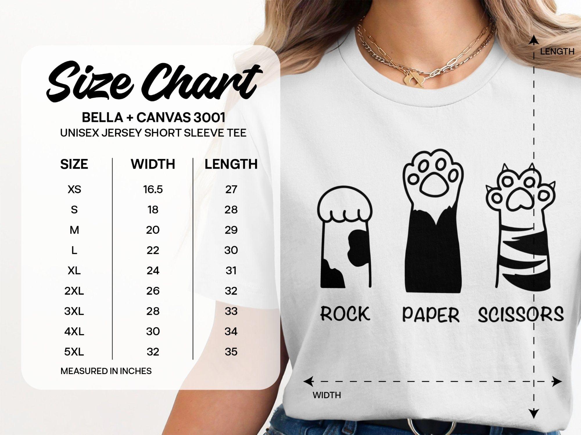Rock Paper Scissors Cat T-Shirt