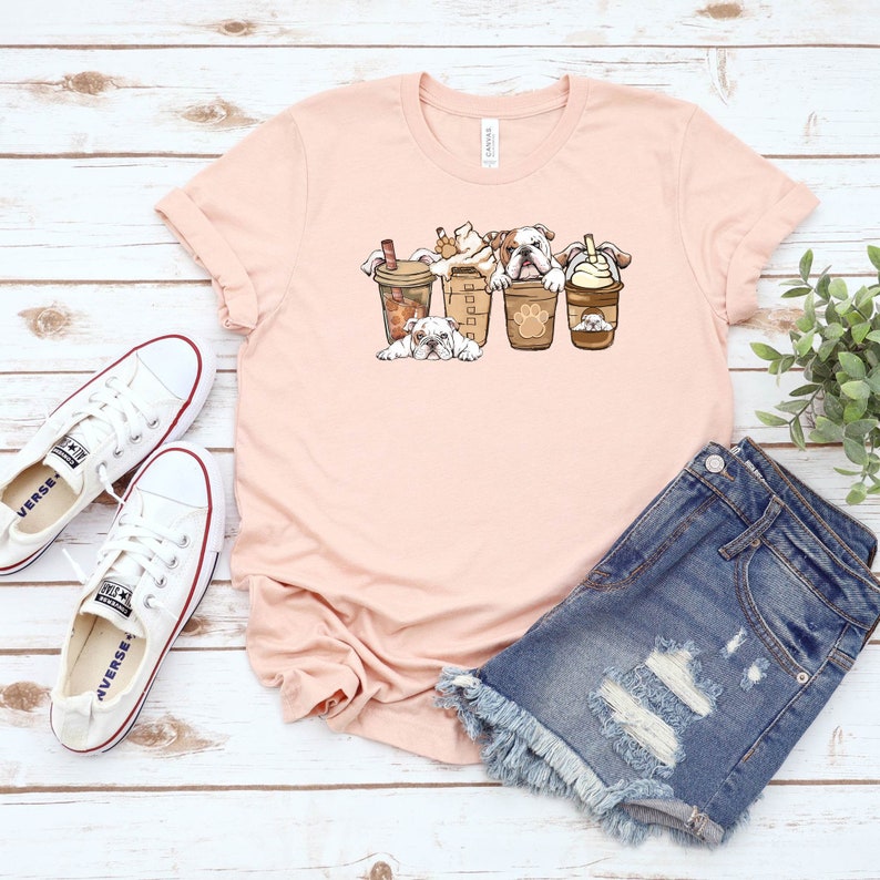 English Bulldog Lover Coffee T-Shirt
