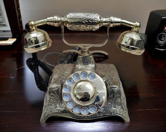 Working Restored Western Electric Bell System Model 554 Aqua Blue