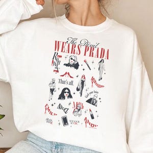 Djävulen bär Prada 2 minimalistisk konstikonkollage png