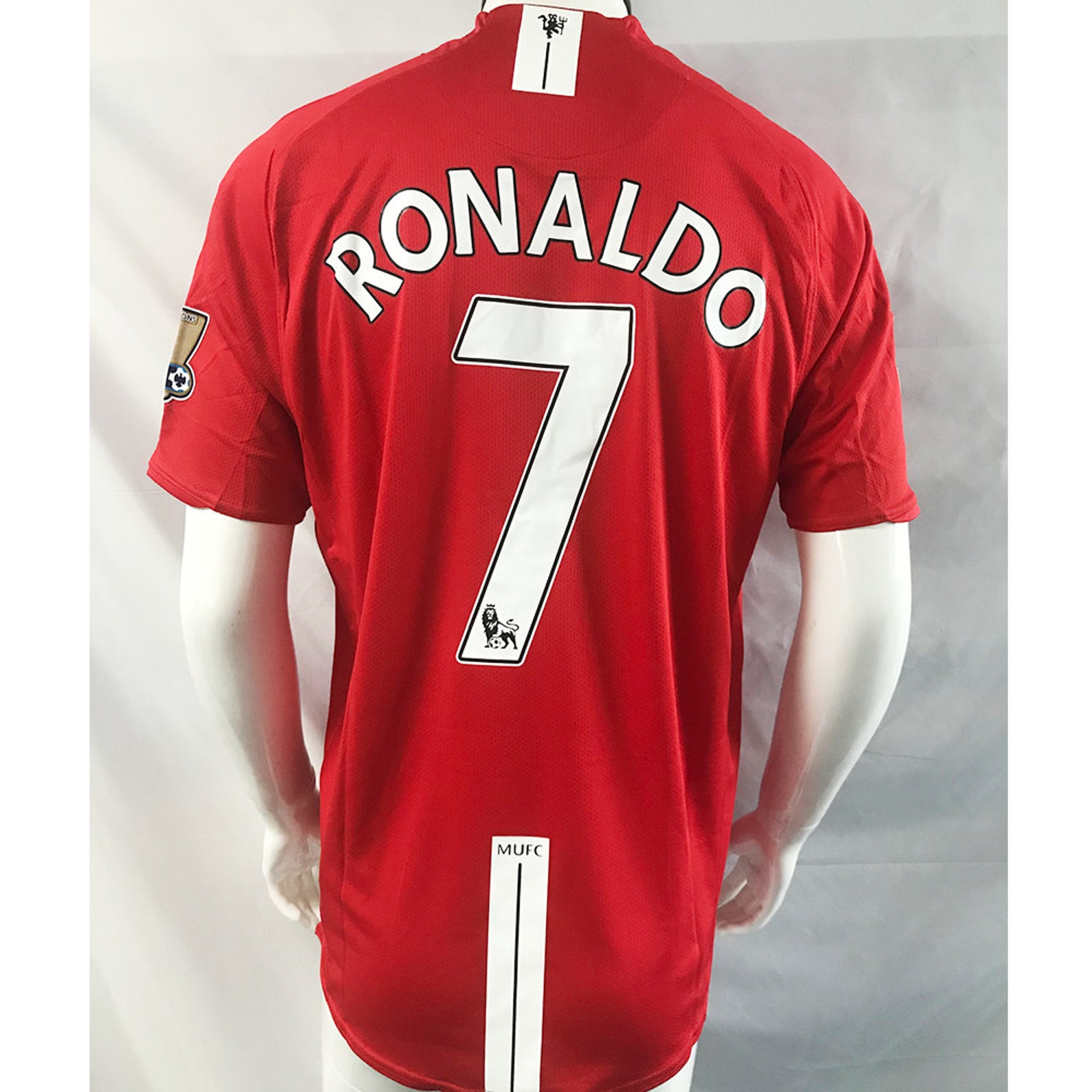 Soccer Jersey Ronaldo 7 Red Season Home Jersey Football Shirt Etsy