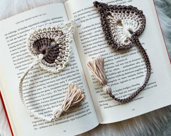 Crochet Bookmark Pattern, Peacock Feather with Tassel book marker (PDF Pattern)