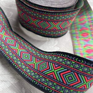 Jacquardband, Webband, Ethno Muster, Boho, Bastelband, DIY