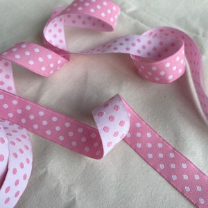 Stippen Lint, Jacquard Lint, Webbing Lint, Roze Lint, Roze, Ambacht, DIY