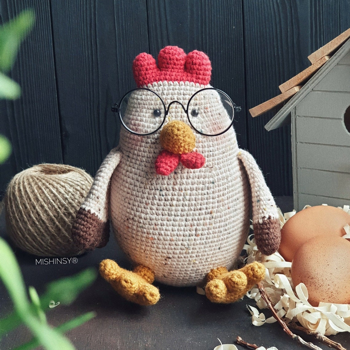 Amigurumi Crochet Pattern Funny Chicken Pattern PDF - Etsy