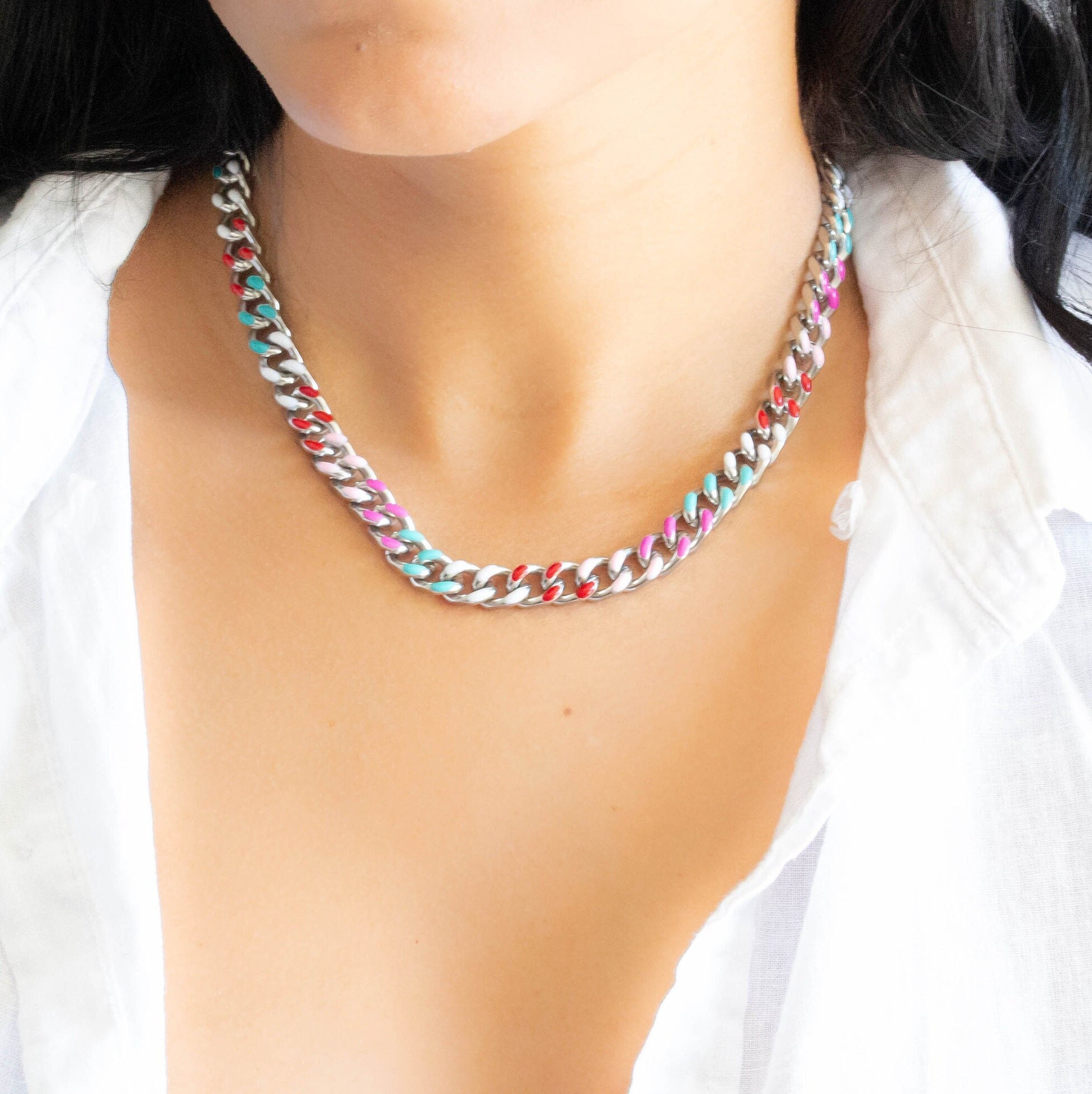 Louis Vuitton Multicolor Beads Necklace