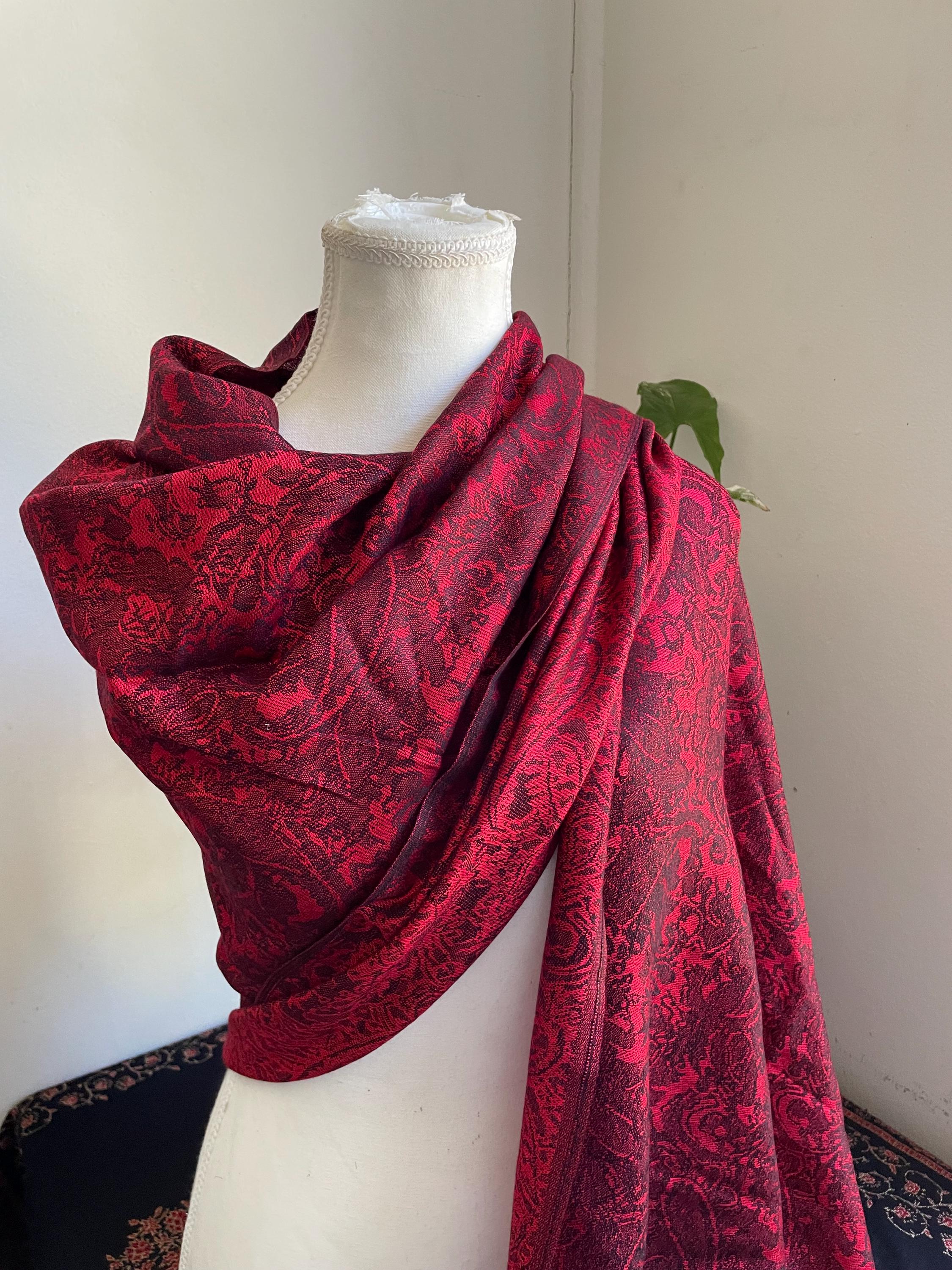 Foulard Pashmina En Soie Légère Pour Femme Hiver Cashmere Pashmina