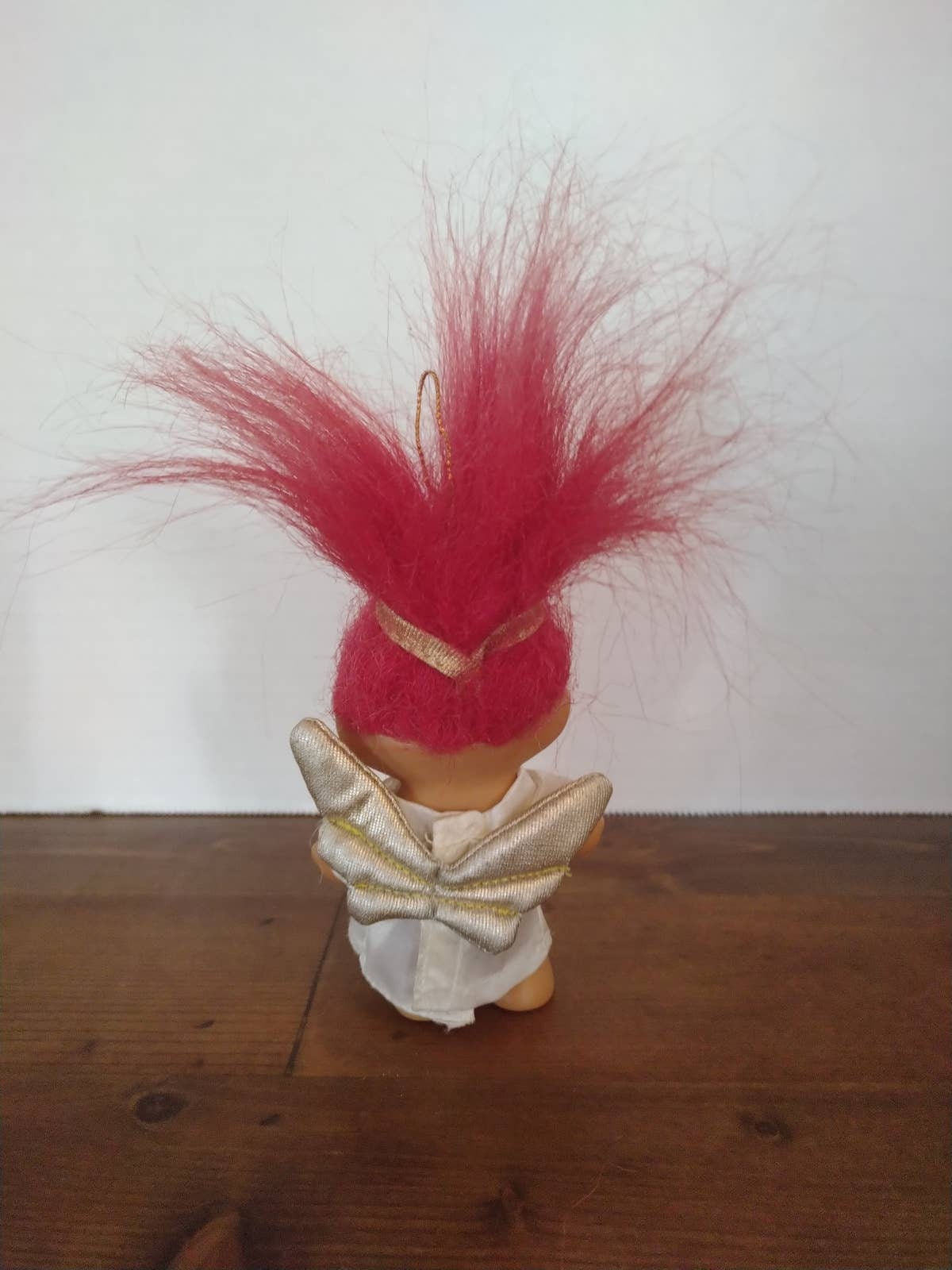 Vintage Russ 80's/90's Troll Angel Doll Collectable Christmas Ornament ...