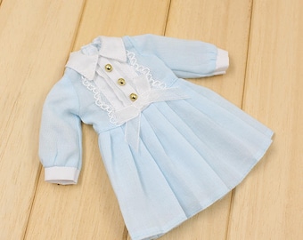 Neo Blythe Doll Autumn Dress with Long Sleeves