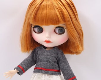 Emberlyn – Premium Custom Blythe Doll with Pouty Face