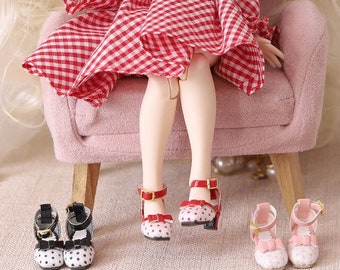 Neo Blythe Doll Polka Dot High Heels