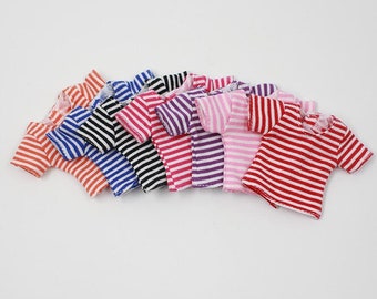 Neo Blythe Doll Striped T-Shirts