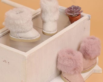 Neo Blythe Doll Fur Winter Shoes