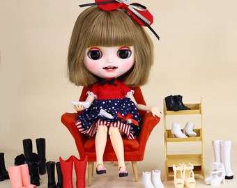 Neo Blythe Doll Rubber Boots