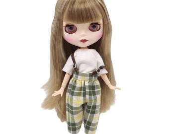 Eva – Premium Custom Neo Blythe Doll with Blonde Hair, White Skin & Matte Cute Face