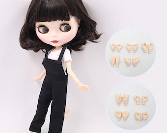 Gloria – Premium Custom Neo Blythe Doll with Brown Hair, White Skin & Shiny Cute Face