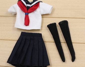 Neo Blythe Doll Sailor Uniform with Leggings