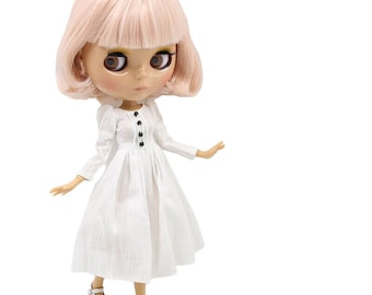 Maria – Premium Custom Neo Blythe Doll with Pink Hair, Tan Skin & Shiny Cute Face