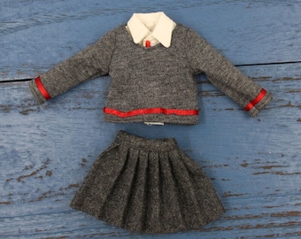 Neo Blythe Doll Unique School Uniform