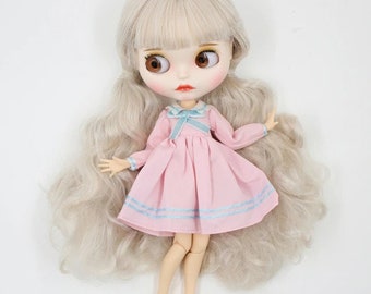Betty – Premium Custom Neo Blythe Doll with Blonde Hair, White Skin & Matte Cute Face