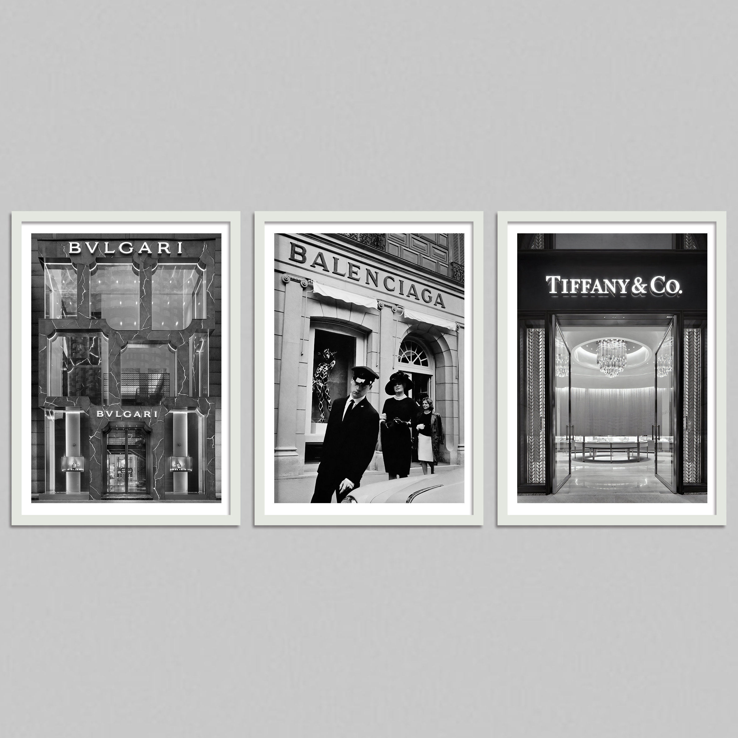 Huge Vintage Prada Store Framed Print – Shropshire Design