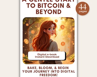 E-boek voor beginners met Bitcoin – Cottagecore Crypto (digitale download)