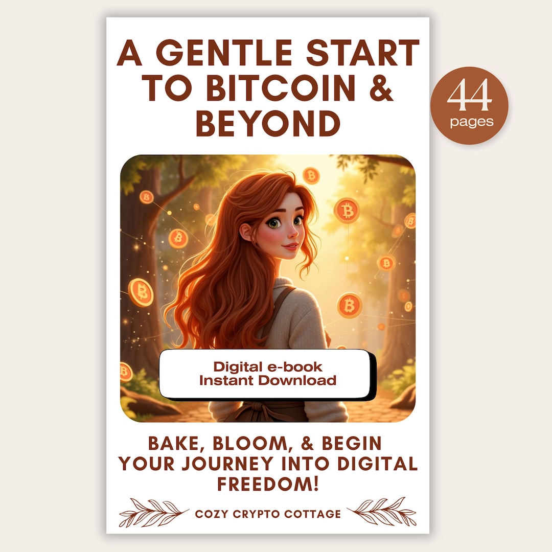 Beginners Guide to Bitcoin - the Gentle Guide to Learning Bitcoin |  Cottagecore Crypto | Homesteading & Finances | Cozy Cottage Vibes | BTC -  Etsy Australia