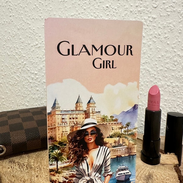 Glamour Girl / passend für A6 Binder/ Rubbelchallenge / Tombolalose/ Würfelchallenge