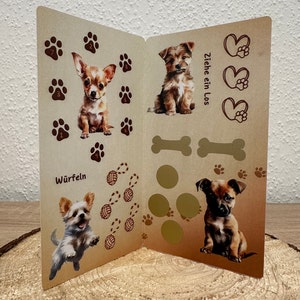 Dog Mom/2er Klappkarte/Hunde/passend für A6 Binder (Art.-Nr: EB-059)