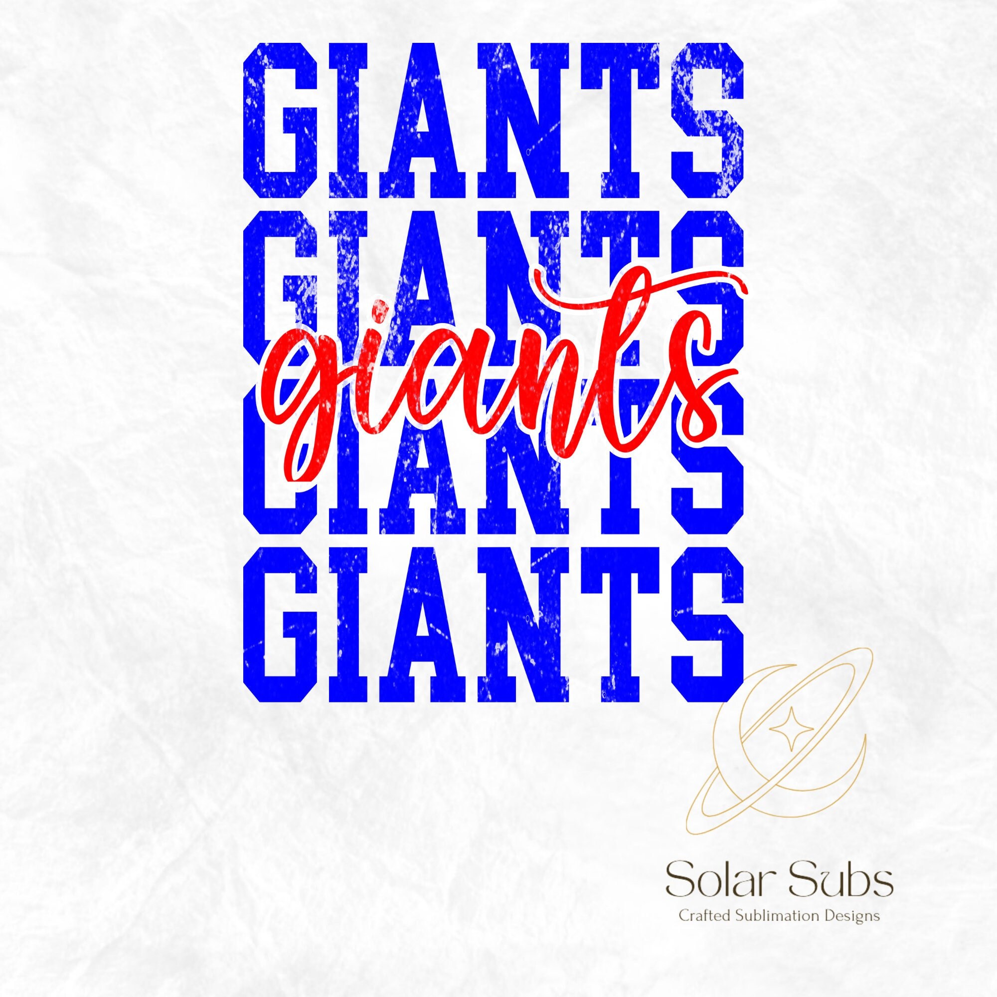 Giants PNG Sublimation Download DISTRESSED Giants PNG Game - Etsy