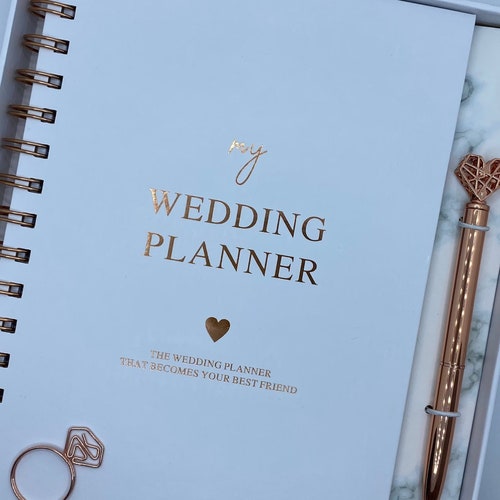 Personalised Wedding Planner Book Bride Gift Personalized Etsy Australia