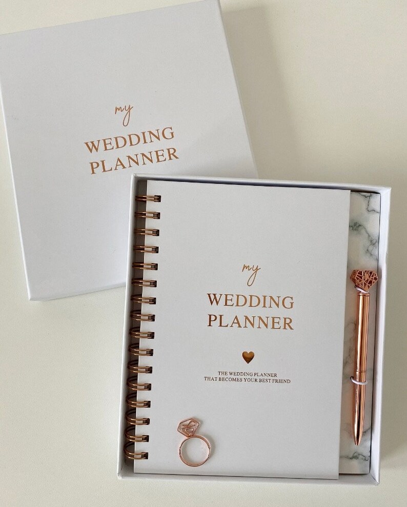 Wedding Planner Gift Box Set Etsy UK