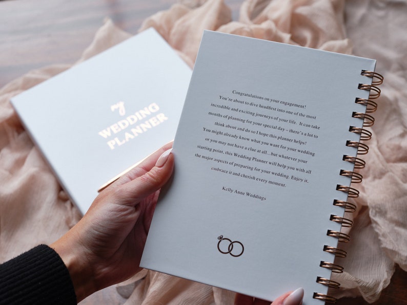 Wedding Planner Gift Box Set Etsy UK