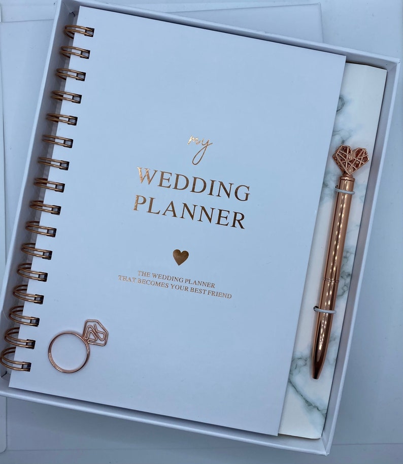Wedding Planner Gift Box Set Etsy UK
