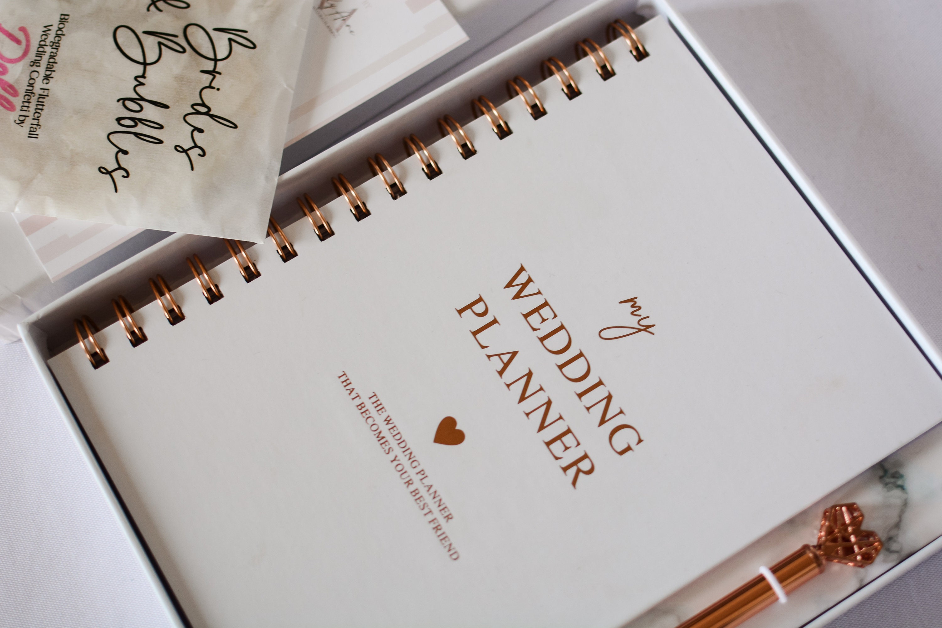 Wedding Planner Gift Box Set Etsy UK