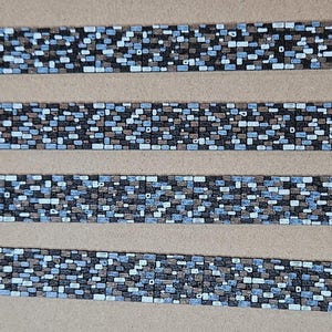 N Scale Flexible Stone Fence and Retaining Walls, set of 4. Unpainted gray or Color Print