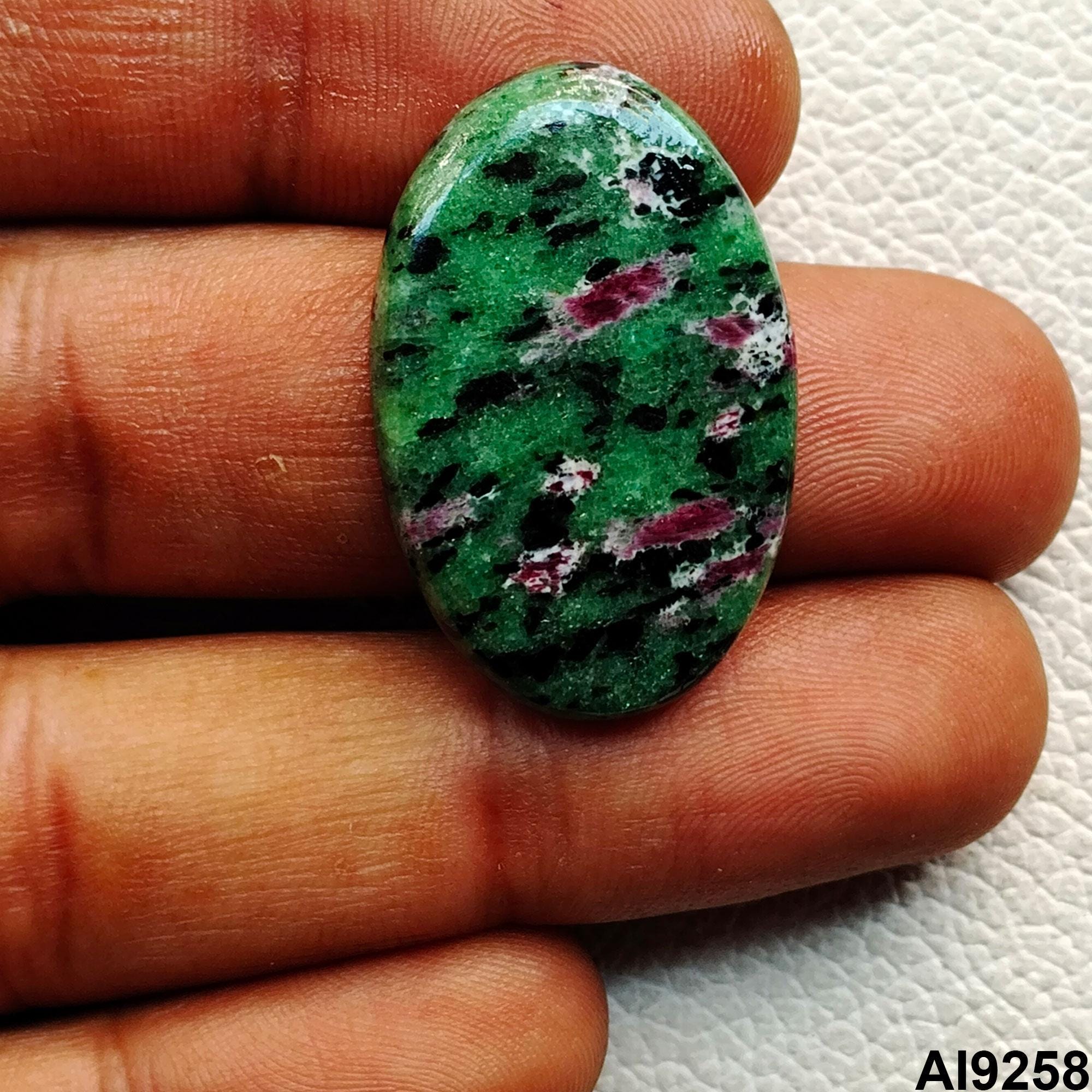 プライス AAA Ruby Zoisite Cabochon, Loose Gemstone, Jewelry Stone - Etsy Israel