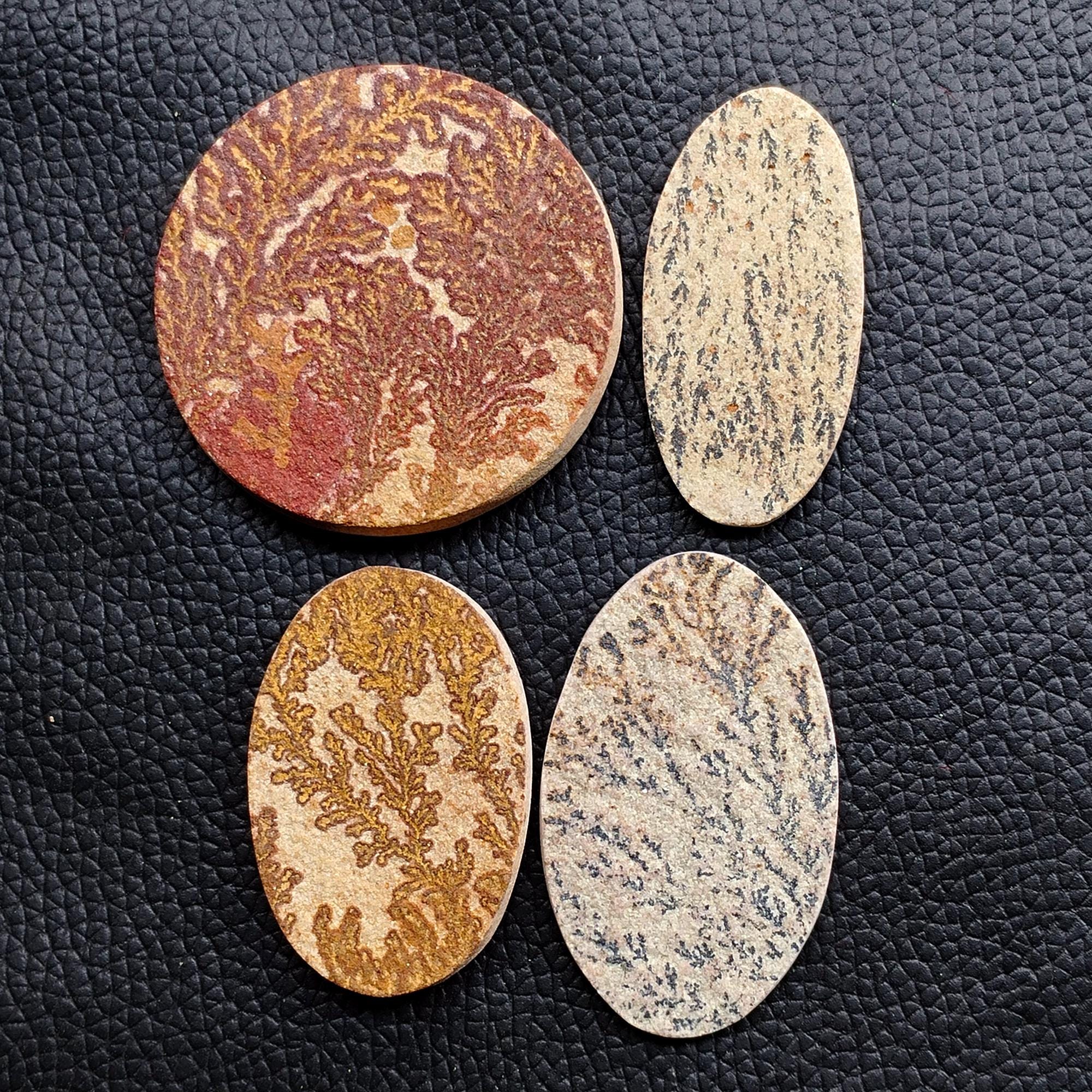 シロメランデンドライトカボション、天然水晶石、DIYジュエリー作り