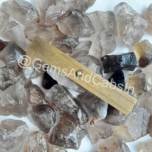 Smoky Quartz Rough, Wholesale Smoky Quartz Raw Crystal, Natural Smoky Quartz Crystal Rough Stone, Use For Jewelry Making