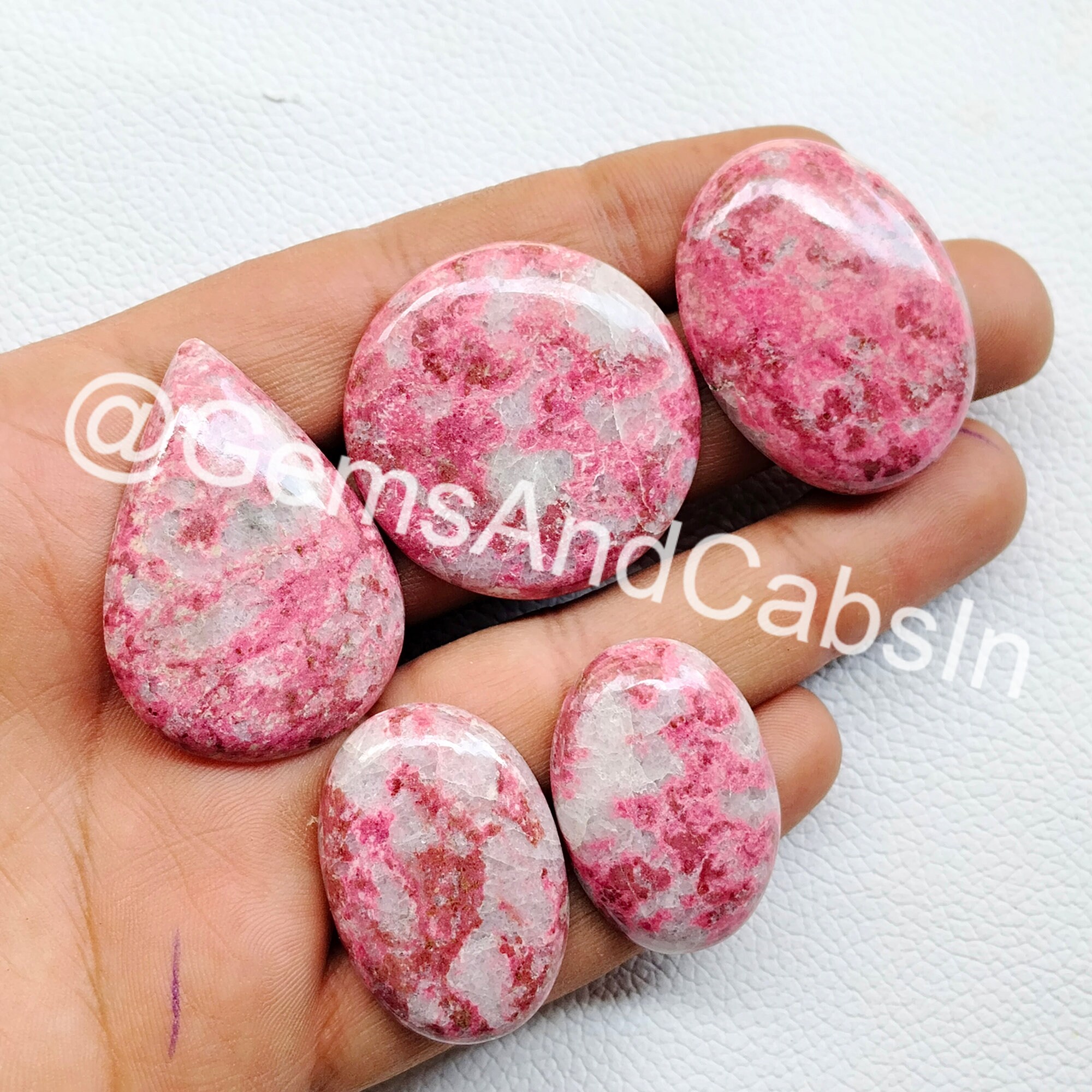 Thulite Stone - Etsy Thulite Stone - Etsy