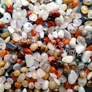 Wholesale Tumbled Crystal Stone Mix, Jewelry Crafting, Wire Wrapping