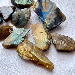 Labradorit Rohstein, Natürlicher Labradorit Kristall, Labradorit Rohstein, Labradorit Edelstein, raue Verwendung für Schmuck